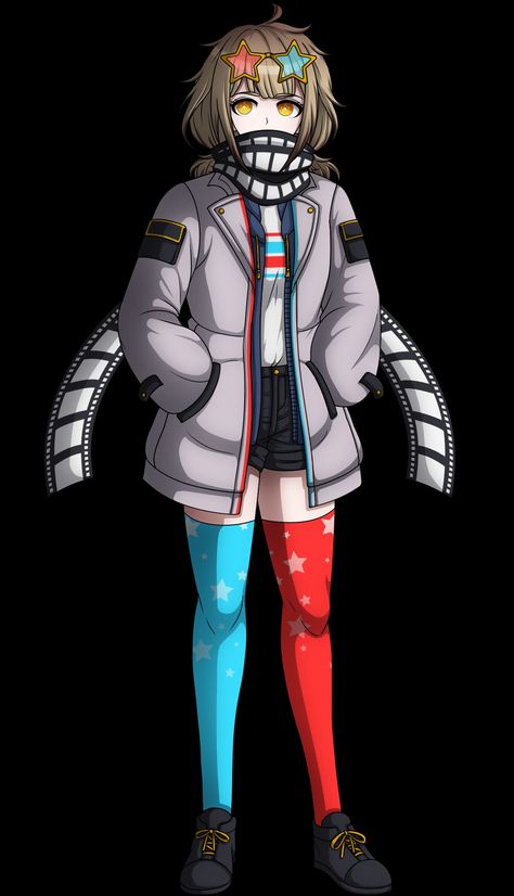 Danganronpa Characters Design, Danganronpa Ultimate Ideas, Danganronpa Ocs, Danganronpa Chihiro, 2020 Core, Danganronpa Another, Danganronpa Sprites, Danganronpa Oc, Female Ocs