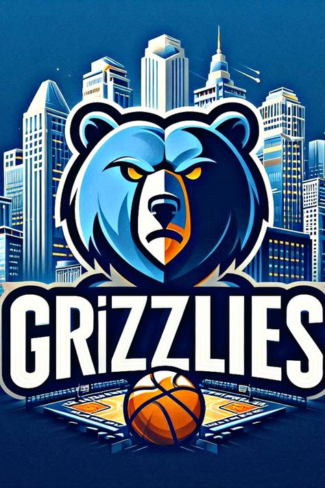 #NBA #Grizzlies #Vancouver #Logo #2024 Memphis Grizzlies Wallpaper, Nba Grizzlies, Grizzlies Logo, Nba Logos, Vancouver Grizzlies, Beats Wallpaper, Basket Nba, Baseball Crafts, Nba Logo