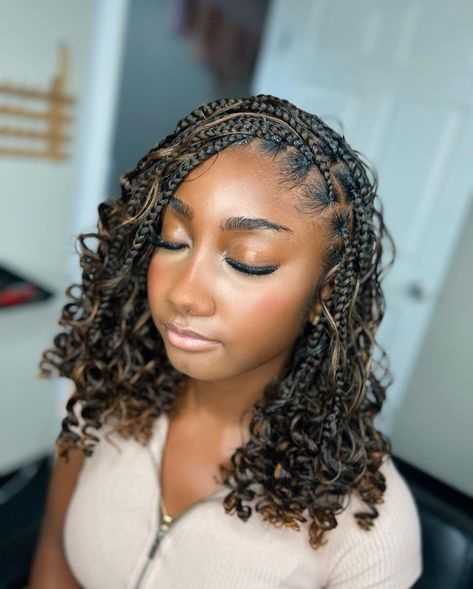 Braids With Highlights, Braids Hairstyles Ideas, Goddess Braid Styles, Best Braid Styles, Protective Style Braids, Gorgeous Braids, Short Box Braids Hairstyles, Goddess Braids Hairstyles, Protective Hairstyles Braids