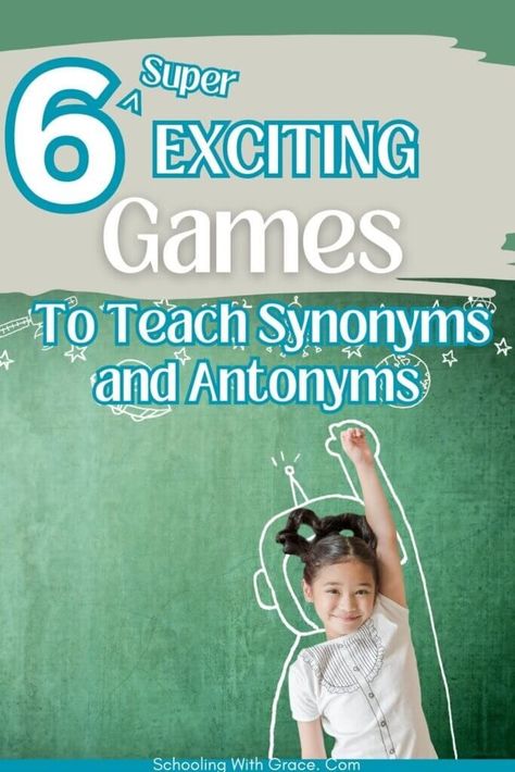 Teaching Synonyms, Synonym And Antonym, Antonyms Activities, Teaching Nouns, Increase Vocabulary, Common And Proper Nouns, Teaching Game, Small Group Activities, Synonyms And Antonyms