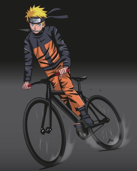 Crédito/Credit by: fa_minor on Instagram Link (Visitar/visit) Drawing Styles, Bike Illustration, Birthday Captions Instagram, Ghost Photography, All Anime Characters, Fixed Bike, Fixie Bike, Cycle Shop, Anime Printables