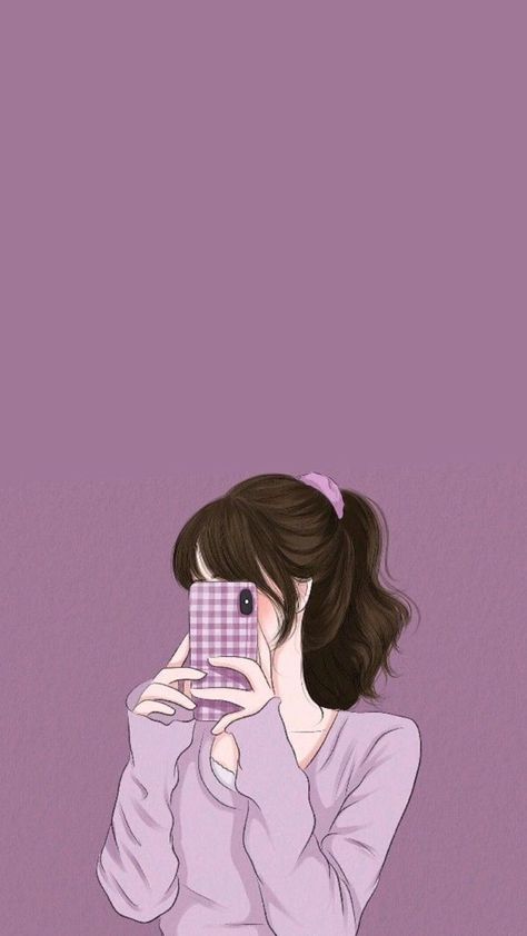 Girl Wallpaper Black Girly Wallpapers, Girls Wallpaper Iphone, Galentines Photoshoot Ideas, Aesthetic Girl Wallpaper, Wallpaper For Iphone 11, Wallpaper Anime Hd, Girly Art Illustrations Beauty, Professional Illustration, Seni Korea