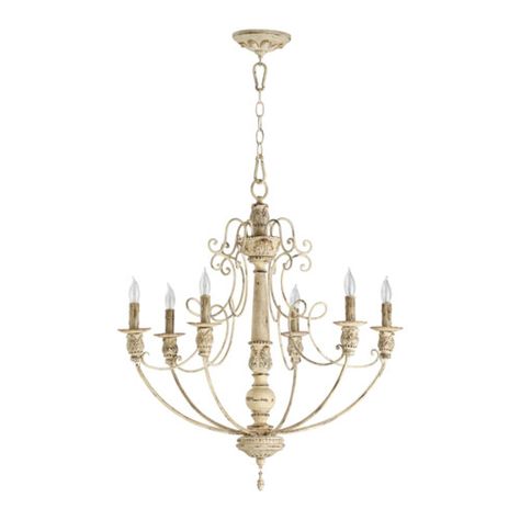 Quorum Salento 6 Light Chandelier & Reviews | Wayfair French Country Chandelier, Country Chandelier, Quorum Lighting, Transitional Chandelier, Wood Chandelier, White Chandelier, Candle Style Chandelier, Traditional Chandelier, Chandelier Style