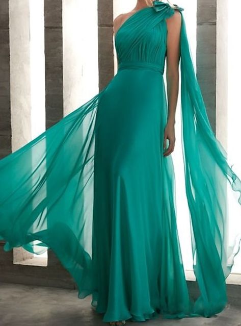 Wedding Guest Formal, Evening Dresses Online, Cheap Evening Dresses, Dresses Formal Elegant, Dress One Shoulder, Formal Evening Dress, Formal Evening Dresses, Mother Of The Bride Dresses, Dress With Bow