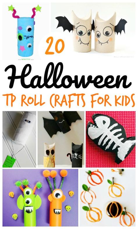 Halloween is the perfect time to create some super spooky and cute crafts with your kids. These Halloween Toilet Paper Roll Crafts for Kids are really fun and your kids will really love making them. We curated a great list of pretty much every type of Halloween-themed toilet paper roll craft you can imagine. You will definitely find a great craft idea to do with your kids here! #halloween #toiletpapercraft #halloweencrafts #kidcrafts #diycrafts Halloween Toilet Paper Roll, Halloween Toilet Paper Roll Crafts, Halloween Toilet Paper, Paper Roll Crafts For Kids, Scratch Book, Toilet Roll Craft, Toilet Paper Crafts, Toilet Paper Rolls, Easy Halloween Crafts