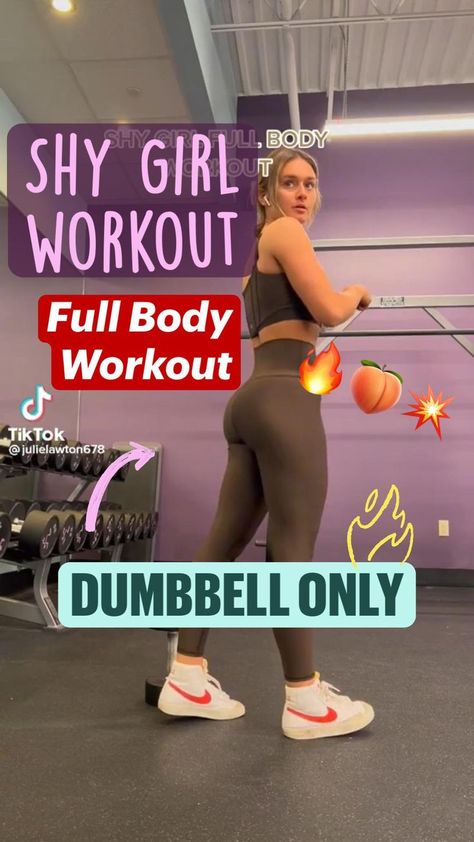 Pin on Workout for girls Shy Girl Full Body Workout, Shy Girl Gym Workout, Girl Gym Workout, Full Body Workout At Gym, Workout For Girls, Workout At Gym, Shy Girl, Workout Playlist, Shy Girls