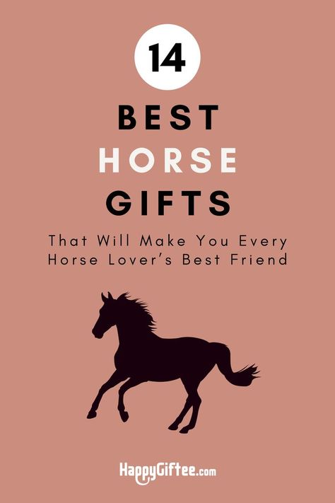 List of hand-picked gift ideas for horse fans 🎁 See full article at: https://www.happygiftee.com/horse-gifts/ Horse Related Gifts, Gift Ideas For Animal Lovers, Horse Themed Gifts, Diy Horse Gifts Ideas, Horse Gifts For Girls Kids, Horse Gifts For Women, Diy Gifts For Horse Lovers, Diy Horse Gifts, Gifts For Equestrians