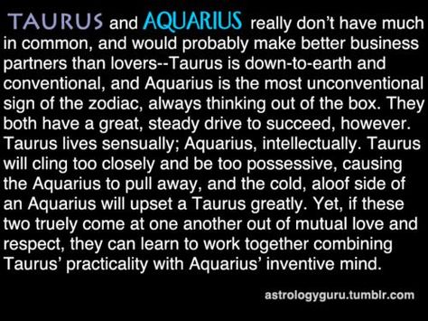 Aquarius and Taurus Aquarius And Taurus, Sun In Pisces, Taurus Compatibility, Aquarius Compatibility, Aquarius Pisces Cusp, Aquarius Personality, Moon In Virgo, Taurus Personality, Aquarius Taurus