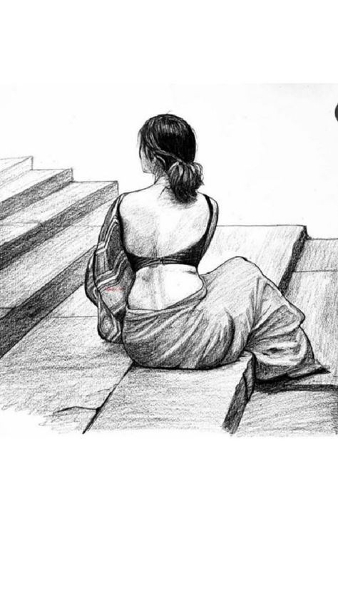 ख्याल तुम्हारे हमारे Easy Drawing Step By Step, Pencil Drawing Images, Abstract Pencil Drawings, Pen Art Work, Boho Art Drawings, Pencil Sketch Images, Drawing Step By Step, Girl Drawing Sketches, Pen Art Drawings