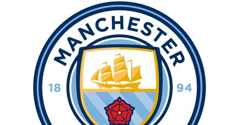 Man City will officially reveal their new badge on Boxing Day but it appears supporters have got an early glimpse of the new crest. Manchester City Football Club, City Logo, Corporate Logo, Urban Legends, Man City, Boxing Day, Motif Design, Intellectual Property, Manchester City