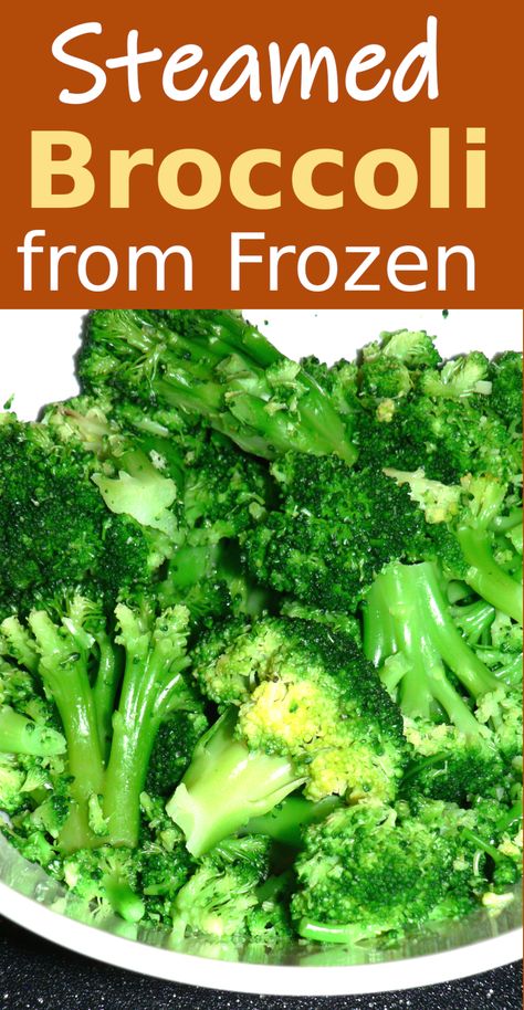 Steamed Frozen Broccoli, how to make microwave steamed broccoli from frozen broccoli. Steamed Frozen Vegetables, How To Steam Frozen Broccoli, Frozen Broccoli Recipes Stovetop, Steamed Frozen Broccoli, Steam Frozen Broccoli, Steamed Broccoli Recipes, Frozen Broccoli Recipes, Easy Broccoli Recipes, Broccoli Recipes Side Dish