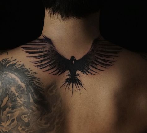 #christianyu #dprian #dpr #khiphop Bird Tattoo Neck, Back Of Neck Tattoo, Dpr Ian, Christian Yu, Bow Tattoo, Raven Tattoo, Eagle Tattoos, Arm Band Tattoo, Eagle Tattoo