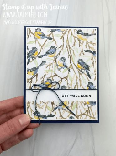 Rings Of Love Dsp Saleabration, Stampin Up Get Well Cards, Get Well Card Ideas, Dsp Cards, Stampin Up Project, Card Crafting, Love Stamps, Designer Paper, Making Cards