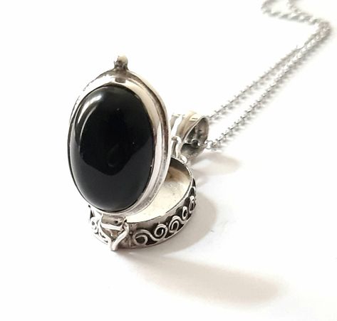 Excited to share the latest addition to my #etsy shop: Black onyx photo locket necklace Sterling silver Keepsake 3-D charm box pendant Movable lid locket Secret compartment Black onyx gemstone #locketpendant #onyx #silver #gemslocketnecklace #locketnecklace #blackonyxlocket #locketcharmpendant #blackonyxnecklace #onyxprayerbox https://etsy.me/3s61CtP Lava Jewelry, Aqua Necklace, Crystal Locket, Sterling Silver Locket Necklace, Feminine Necklace, Photo Locket Necklace, Sterling Silver Locket, Silver Locket, Black Onyx Necklace