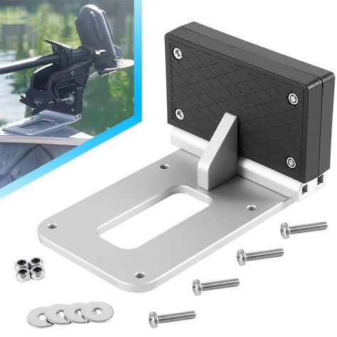 Transom Trolling Motor Mount for Kayaks/Kayak Motor Mount, Fit for Any Boat with A Flat Stern, For Kayak Trolling Motor Mount, Kayak Motor, Kayak Trolling Motor, Trolling Motor Mount, Kayak Trailer, Trolling Motor, Sport Boats, Boat Engine, Kayaks