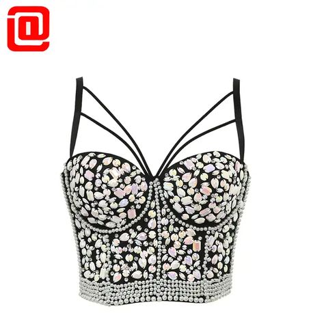 Beaded Drill Corset Fashion Ladies Shiny Fancy Crystal Corset Bra Bustier Top With Straps - Buy Bra Bustier Top With Straps,Fancy Crystal Corset,Beaded Drill Corset Product on Alibaba.com Tennis Awards, Bling Corset, Crystal Corset, Corset Fashion, Corset Bra, Bustier Top, Clothing Co, Corset Top, Tennis