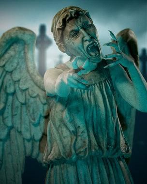 Weeping Angels, don't blink! Weeping Angels, Weeping Angel, Tv Doctors, Bbc Doctor Who, Doctor Who Art, Laughing Jack, Wibbly Wobbly Timey Wimey Stuff, Torchwood, Timey Wimey Stuff