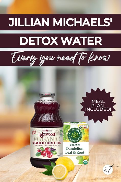 Dandelion Tea Benefits, Jillian Michaels Detox Drink, Roasted Dandelion Root Tea, Cranberry Detox, Life Cereal, Detox Tea Cleanse, Easy Juice Recipes, Detox Waters, Detox Tea Recipe