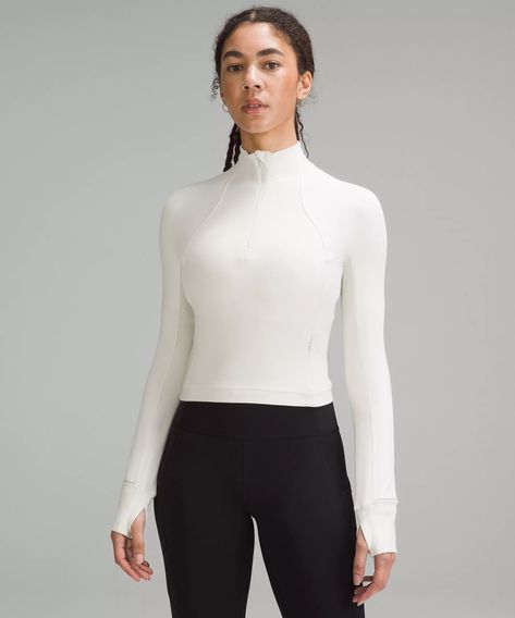 Discover great products at the best prices at Dealmoon. lululemon It's Rulu Run Cropped Half Zip | Women's Long Sleeve Shirts | lululemon. Price:$108.00 at lululemon Lululemon Half Zip, Cropped Half Zip, Define Jacket, Half Zip Hoodie, Lululemon Jacket, High Rise Pants, Womens Long Sleeve Shirts, Miss A, Outerwear Women