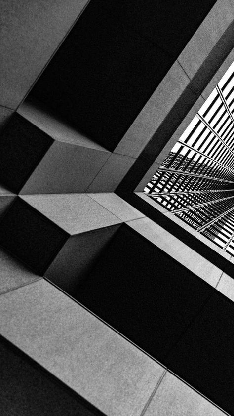 Building Wallpaper, Black And White Stairs, Black Architecture, Brutalism Architecture, Art Alevel, Editorial Art, Lighting Concepts, Architecture Painting, Graphic Wallpaper