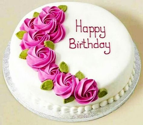 Best Happy Birthday Images For Whatsapp Birthday Kek, Happy Birthday Mom Cake, 50th Birthday Cake For Women, Birthday Cake Happy Birthday, Happy Birthday Flower Cake, Cool Happy Birthday Images, Happy Birthday My Dear, Birthday Cake Write Name, Dear Brother