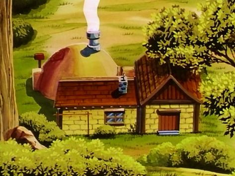 No joke, this little house has always looked so cozy to me Goku House, Martial Arts Tournament, Goku And Chichi, Live Together, Large House, Son Goku, Chi Chi, Large Homes, Little House