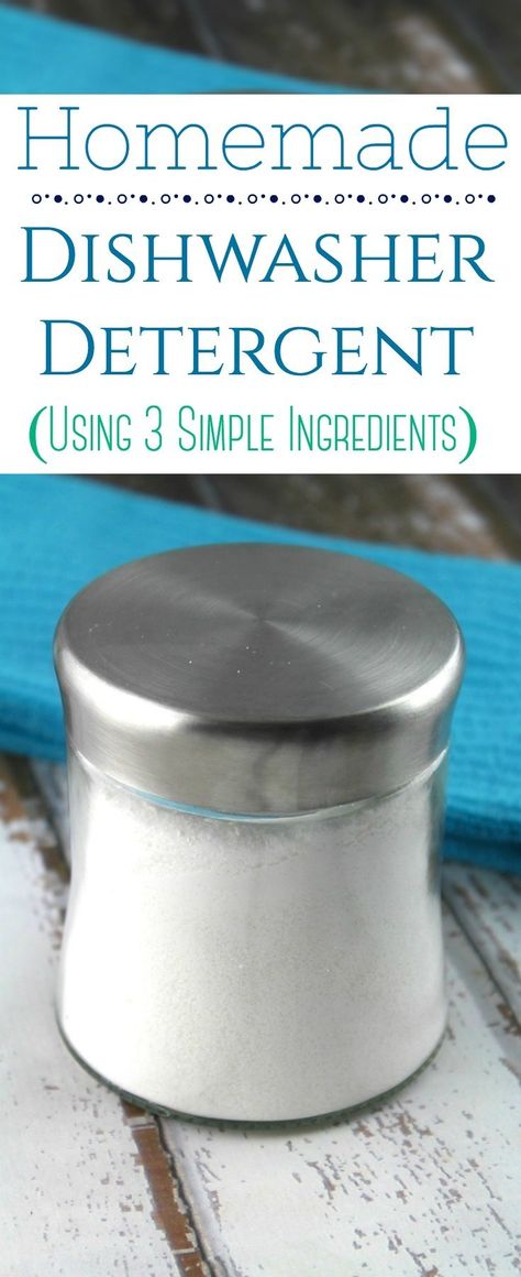 Diy Dishwasher Detergent, Homemade Dishwasher Detergent, Diy Detergent, Detergent Recipe, Baking Soda Benefits, Homemade Cleaning Supplies, Baking Soda Beauty Uses, Homemade Laundry Detergent, Homemade Laundry