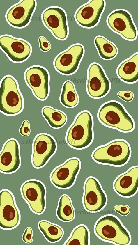 Avocado Wallpaper, Avocado, To Share, Iphone, Green, Clothes