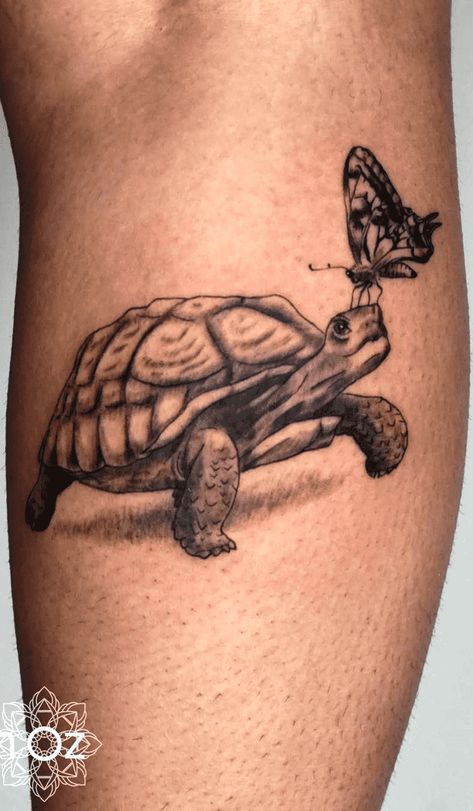 Gopher Tortoise Tattoo, Tortious Tattoo, Butterfly Turtle Tattoo, Turtle With Butterfly Tattoo, Sulcata Tattoo, Butterfly And Turtle Tattoo, Sulcata Tortoise Tattoo, Turtle With Wings Tattoo, Turtle Butterfly Tattoo