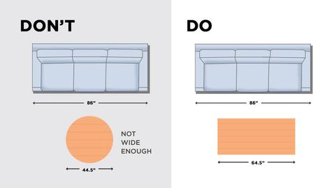 Coffee Table Dimension Guide | Ashley Furniture HomeStore Living Room Table Dimensions, Coffee Table Height Guide, Coffee Table Size Guide, What Size Coffee Table, Hampton Bedroom, Coffee Table Height, Decorating Rules, Interior Design Principles, Art Place