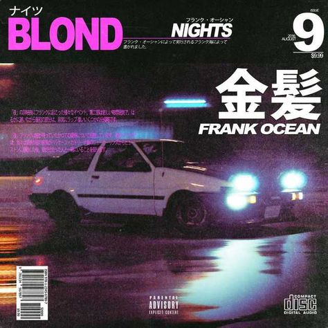 Frank Ocean - Blond (Vintage Japanese Covers) - Imgur Japanese Graphic Design Typography, Japanese Graphic Design Illustrations, Japanese Graphic Design Poster, Posters Japanese, Graphic Design Vintage, Graphic Design Shirt, Food Japanese, Pattern Japanese, Poster Japanese