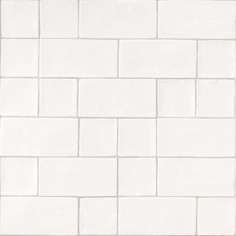 Perini Tiles Melbourne, Tile Collection - Brickland Collection Matt White Kitchen, White Kitchen Tiles, Richmond Melbourne, Square Tiles, White Wall Tiles, Elegant Tiles, Terrazzo Tile, Glazed Ceramic Tile, Handmade Tile