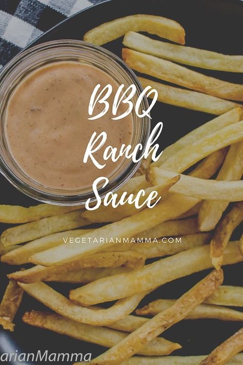 Dips Vegetarian, Home Made Bbq Sauce, Bbq Ranch Dressing, Gluten Free Dressing, Vegetarian Drinks, Gluten Free Sauces, Ranch Sauce, Recipes Bbq, Vegetarian Barbecue