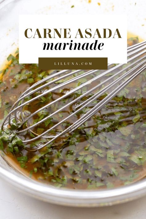 We love carne asada! If you want the meat to be juicy and flavorful, then this simple carne asada marinade is the perfect one to use for it! #carneasada #marinade #mexicanfood #beefmarinade #steakmarinade Asada Recipes, Asada Marinade, Carne Asada Marinade, Carne Asada Recipes, Beef Marinade, Meat Marinade, Steak Marinade, Carne Asada, Looks Yummy