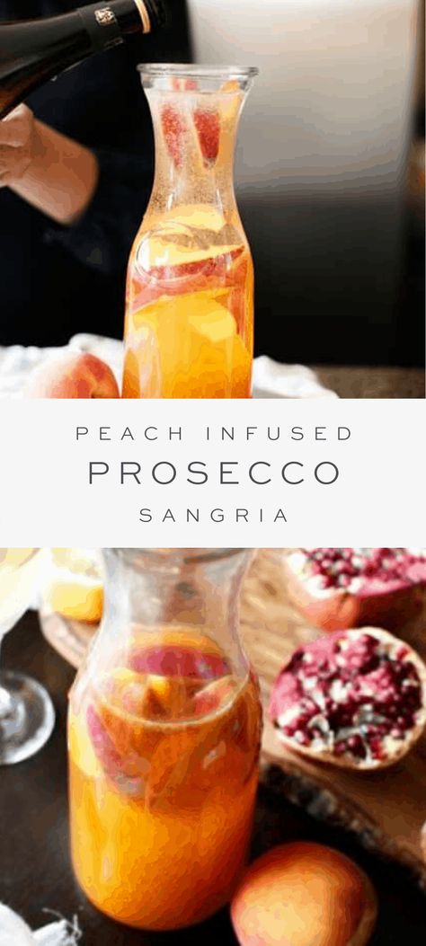 Prosecco Sangria, Healthy Lemonade, Christmas Drinks Alcohol Recipes, Mimosa Recipe, Prosecco Cocktails, Brunch Drinks, Easy Drink Recipes, Nursery Closet, Brunch Cocktails