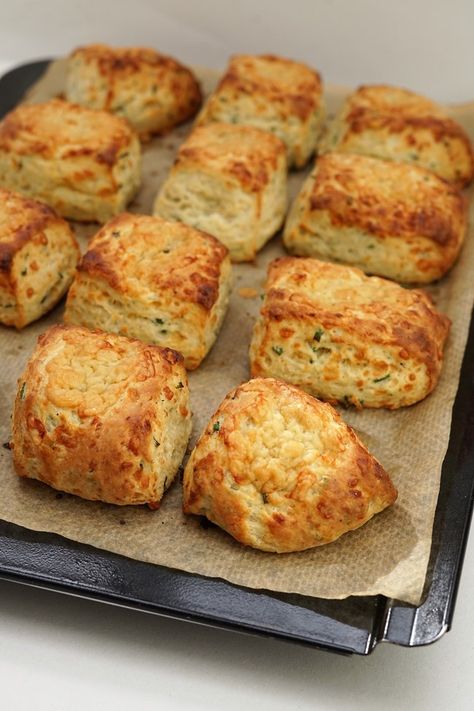 Garlic And Herb Cream Cheese Recipes, Scones With Cream Cheese, Eggless Cream Cheese Cookies, Cheese And Herb Scones Recipe, Cheddar Cheese Scones Recipe, Savoury Cream Cheese Recipes, Cream Cheese Savory Recipes, Cream Cheese Recipes Savory, Savoury Scones Recipe