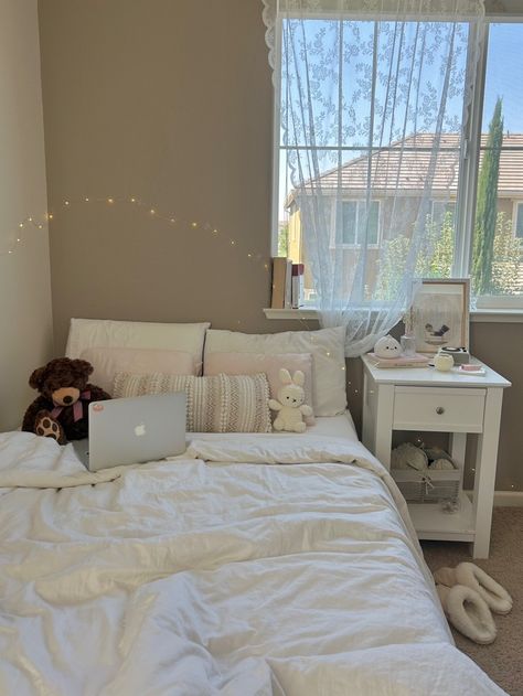 which do u prefer??🧸 #roominspo #roomdecor #coquetteroom #minimalist ... | room | TikTok Clean Simple Room, White Room Aesthetic Minimal, Cute Minimalist Bedroom, That Girl Room, Room Inspo Clean, White Aesthetic Room, Room Aesthetic Minimalist, Room Tiktok, Coquette Clean Girl