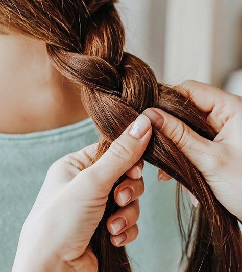 8 Reasons Why Braiding Your Hair At Bedtime Can Work Wonders For Your Locks Braids For Bedtime, Braiding Hair At Night Sleep, Braiding Hair For Curls Overnight, Braid Hair Before Bed, Sleeping With Braids Overnight Hair, How To Sleep With Braids At Night, Braiding Wet Hair Overnight, Night Braids Sleep, Sleeping Braids