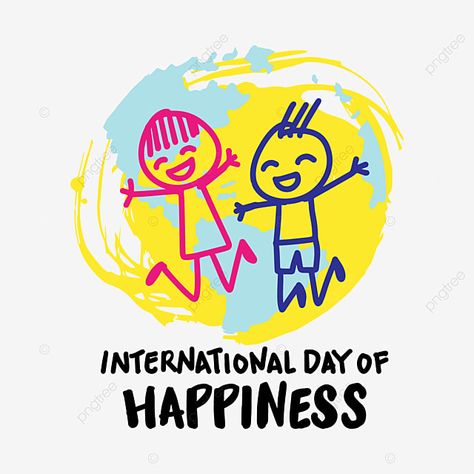 International Happiness Day, World Happiness Day, Happiness Day, Day Of Happiness, Kids Smile, International Day Of Happiness, Blessing Words, Doors Interior Modern, Balloon Banner