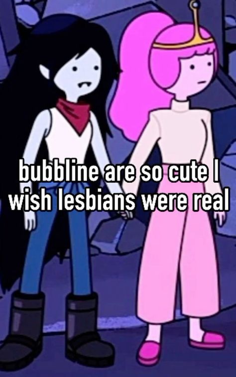 Marceline X Bubblegum Pfp, Pb X Marceline, Marcy And Bubblegum, Adventure Time Betty, Wlw Icons, Marceline X Bubblegum, Wlw Ships, Marceline And Princess Bubblegum, Marceline And Bubblegum