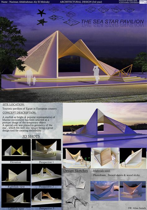 Pavilion Plans Architecture, Famous Pavilion Architecture, Architectural Inspiration Sketch, Unique Pavilion Design, Community Architecture Design, Pavilion Exhibition Design, Pavillion Design Architecture Projects, Pavillion Concept Design, Garden Pavilion Architecture