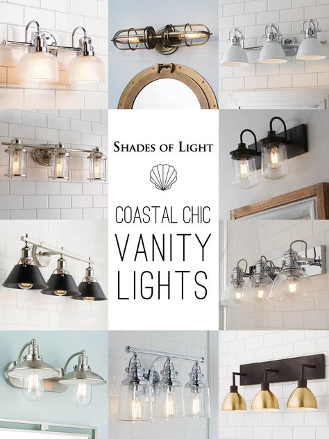 Modern Boho Bathroom Light Fixtures, Beach Bathroom Vanity Light, Beachy Vanity Lighting, Nautical Bathroom Vanity Lights, Small Bathroom Lighting Over Mirror Coastal, Nautical Bathroom Lights, Modern Coastal Vanity Lighting, Beachy Bathroom Light Fixtures, Beach Bathroom Light Fixtures