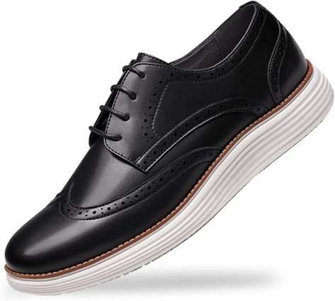 Amazon.com | Cestfini Brown Mens Dress Shoes Casual Dress Sneakers Business Oxford Shoes Comfortable Wingtip Brogue Office Shoes BROWN 10 | Oxfords Brown Mens Dress Shoes, Mens Dress Sneakers, Dress Sneaker, Mens Casual Dress Shoes, Dress Sneakers, Mens Office, Casual Dress Shoes, Oxford Shoes Men, Office Shoes