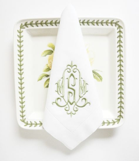 Monogram Letter S, Guest Hand Towels, Monogrammed Linens, Linen Dinner Napkins, Monogrammed Napkins, Embroidered Napkins, Custom Napkins, Embroidery Monogram, Embroidered Monogram