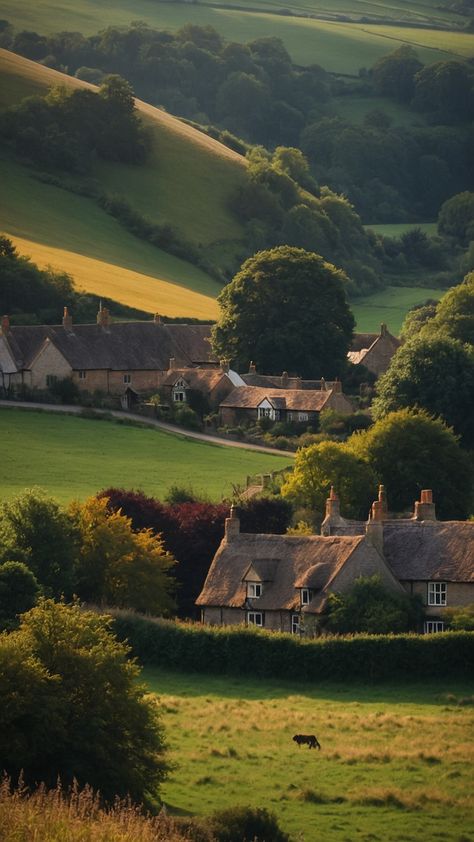 Discover the enchanting charm of an English village in our latest blog post Explore the captivating aesthetic of quaint cottages and old houses each with its own unique story to tell Immerse yourself in the delightful details of village life from small churches to picturesque landscaping that breathes life into every corner Uncover the secrets to achieving a cozy home interior with aesthetic wall papers and charming decor ideas that reflect the essence of rural England Whethe Old England Houses, English Village Aesthetic, Countryside Life Aesthetic, Small Village Aesthetic, Village Life Aesthetic, Wilson Aesthetic, English Countryside Aesthetic, English Scenery, Colorful Village