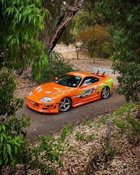 Paul Walker Supraa 🥹❤️‍🔥 credit @hunter_cary01 @carys_auto_design . . . #mk4 #supra #toyotasupra #jdm #theengineshow Supra Mk4 Wallpaper Hd, Paul Walker Supra, Fast And Furious Supra, Supra Mk4 Wallpaper, Mk4 Supra, Brian Oconner, Supra Mk4, Toyota Supra Mk4, Gtr R34