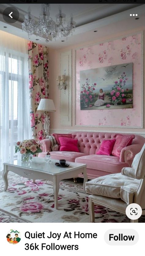 Girly Apartment Ideas, Pink House Interior, Apartment Simple, Girly Apartments, Girly Apartment Decor, Bright Decor, Hotel Room Design, Future Apartment Decor, Pink Living Room