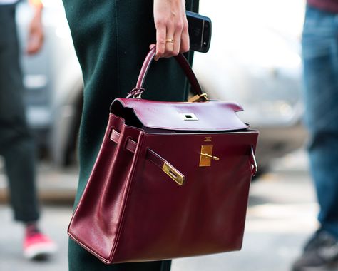 Habitually Chic® » Kelly Club Vintage Hermes Bag, Burgundy Bag, Vintage Kelly, Dream Bag, Fancy Things, Hermes Kelly Bag, Bag Obsession, Fashion Couture, Perfect Handbag