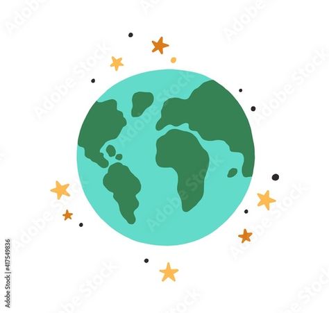 Earth Vector Illustration, World Illustration Globe, Globe Doodle, World Globe Illustration, Geography Illustration, Planet Earth Illustration, Environmental Club, Globe Drawing, Globe Illustration