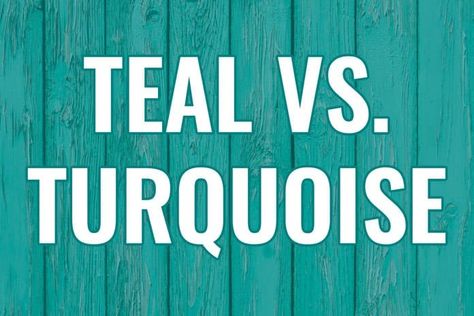 Turquoise Vs Teal, Teal Vs Turquoise Vs Aqua, Colors That Go With Turquoise, Light Teal Paint Colors, Sherwin Williams Teal, Color Palette Copper, Teal And Orange Color Palette, Turquoise Painted Walls, Light Teal Paint